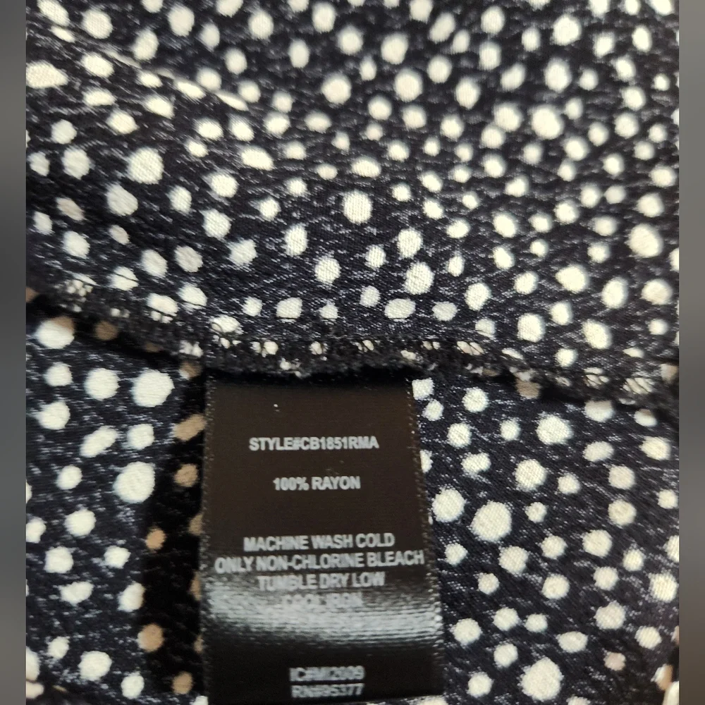 Sanctuary Black and White Dotted Blouse - Picture 6 of 6
